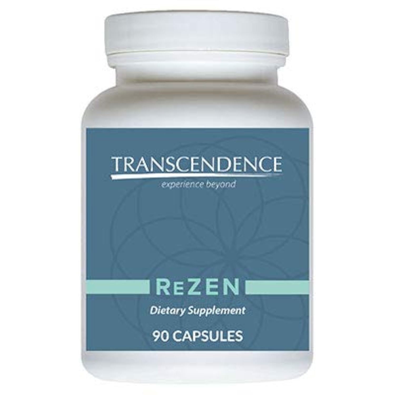 Transformation ReZEN bottle shown, supports nervous system balance with natural enzymes.