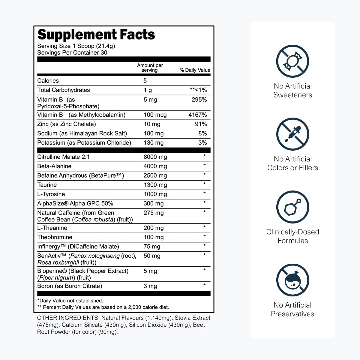 Beta-alanine and taurine blend in Bulk Black supports training endurance