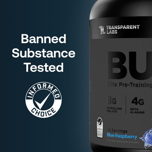 Bulk Black ingredients label highlights citrulline malate for better pumps