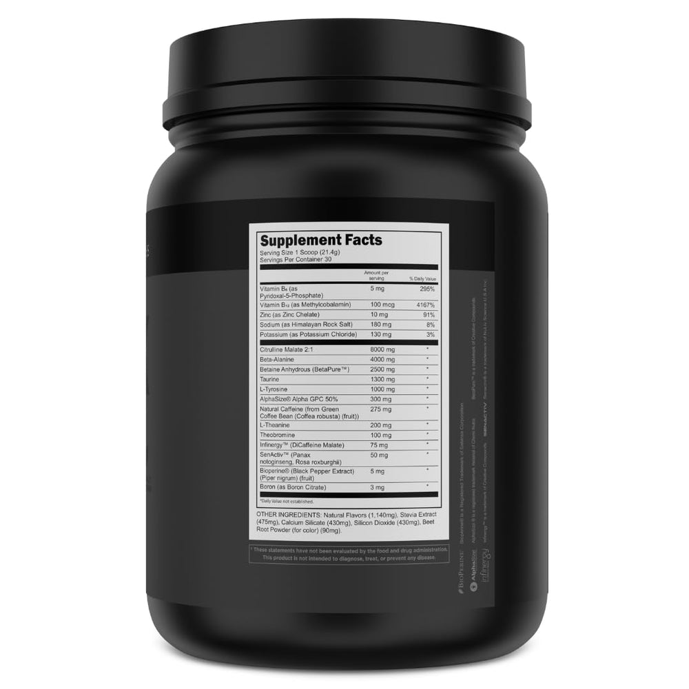 Sour Gummy flavor ready for pre-workout ritual