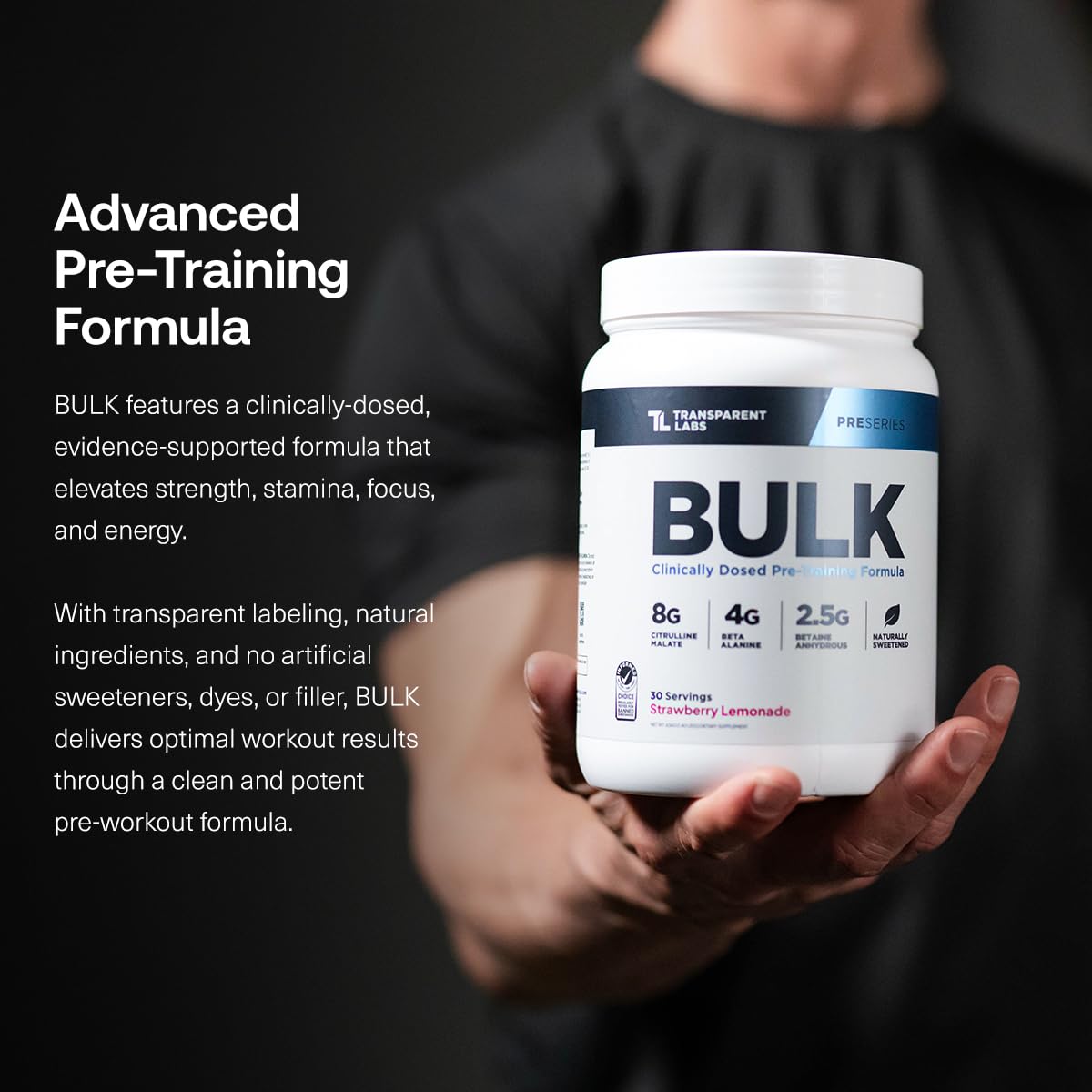 Shaker with Tropical Punch mix ready for quick, flavorful training energy.