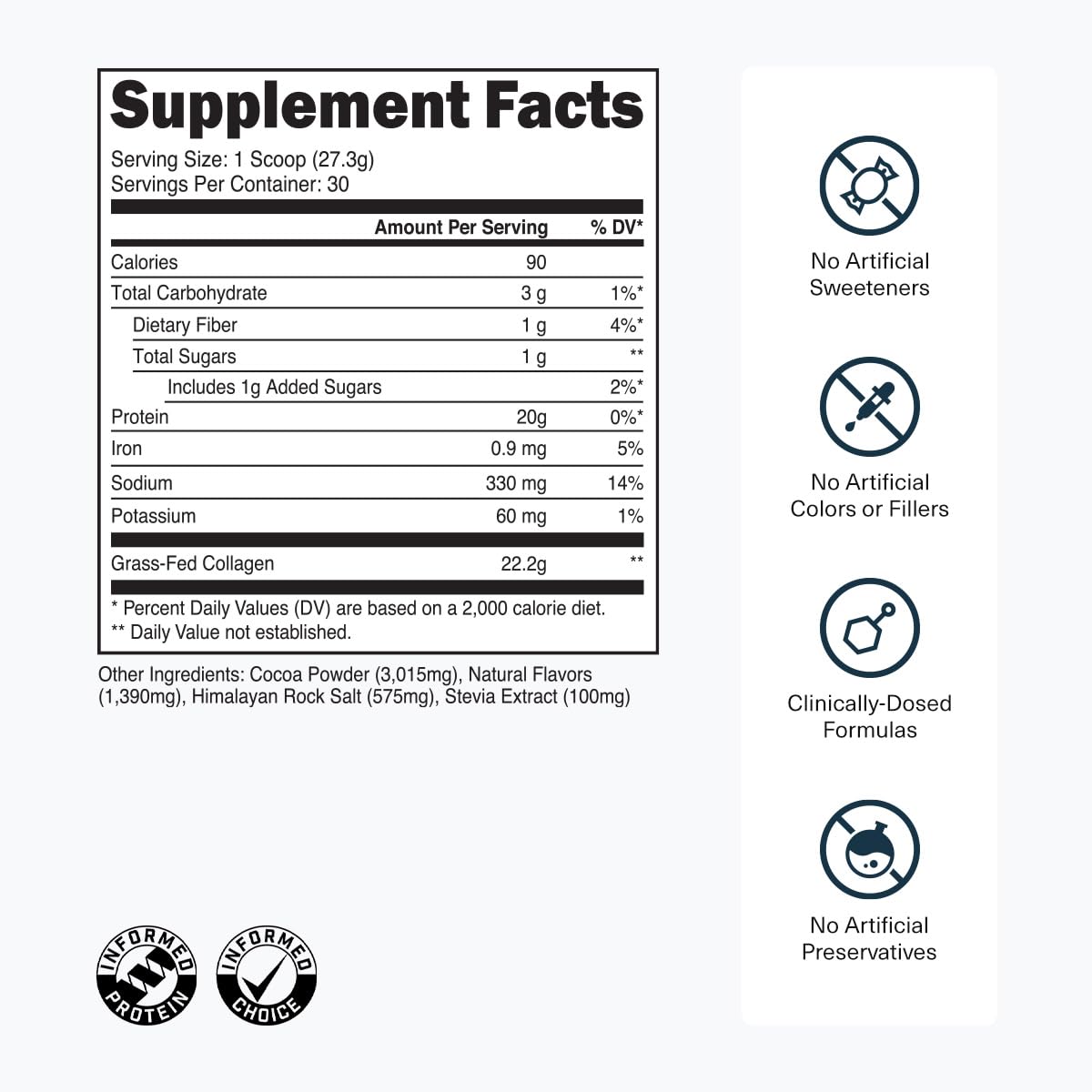 Transparent Labs collagen peptides powder chocolate mixing in liquid demonstrates easy, smooth blending.