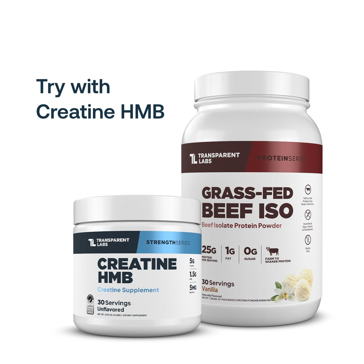 Transparent Labs Dairy-Free Protein Ingredient — gentle on digestion