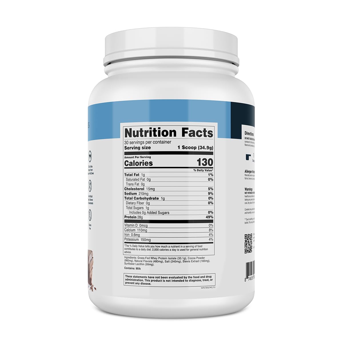 Gluten-free icon indicating suitability of Transparent Labs protein