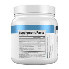 Transparent Labs Post label shows L-Glutamine and Astragin for gut health