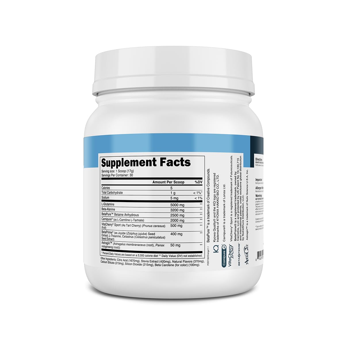 Transparent Labs Post ready-to-mix shake demonstrates convenient post-workout nutrition.