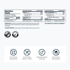 Transparent Labs Protein+ Bars sea salt brownie bar cross-section reveals creamy nut butters.