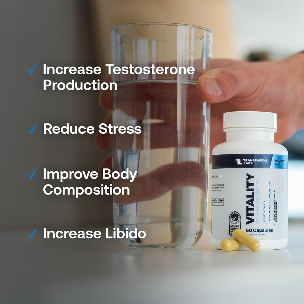Transparent Labs Vitality PrimaVie shilajit close-up for energy and endurance.