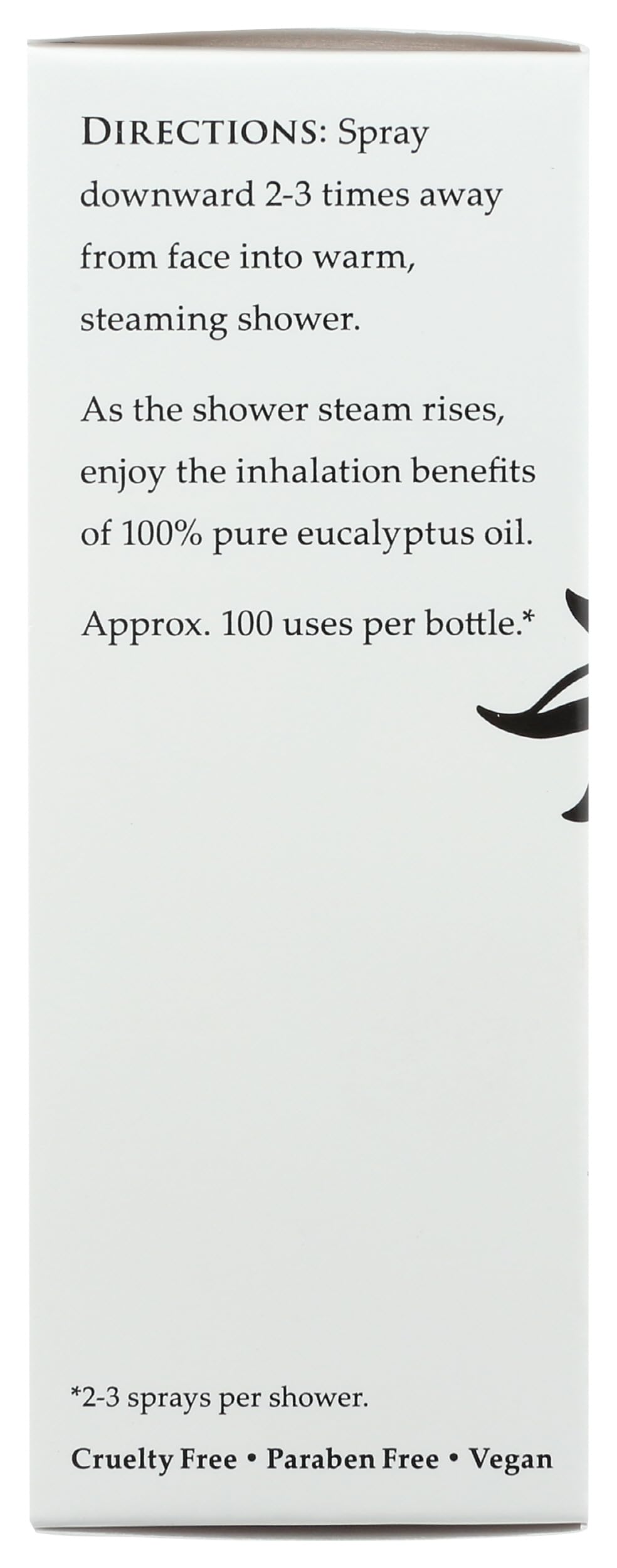 Travertine Spa Steam Shower Spray for steam room use highlights versatile aromatherapy.