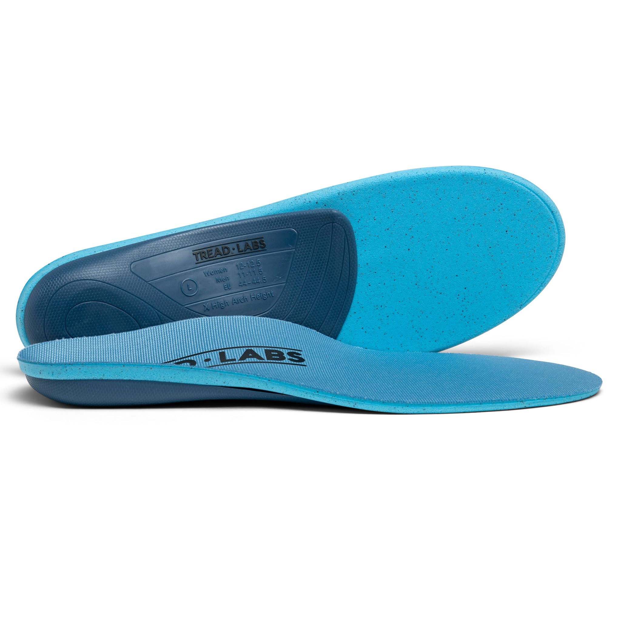 Tread Labs Pace insoles arch support close-up for stability and comfort.