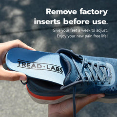 Pace insoles replaceable top cover maintains freshness