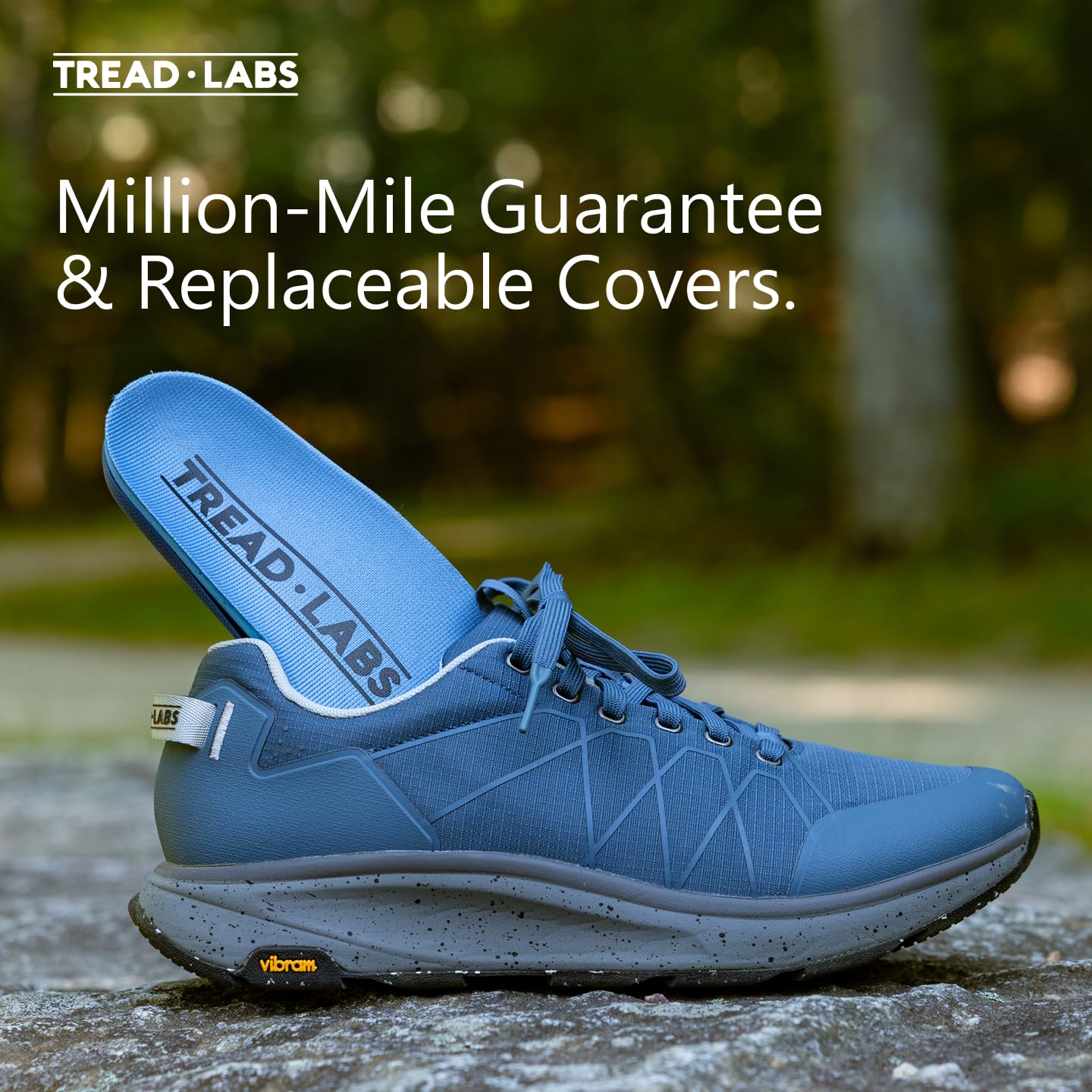 Tread Labs Pace insoles fit both work boots and sneakers for versatile use.