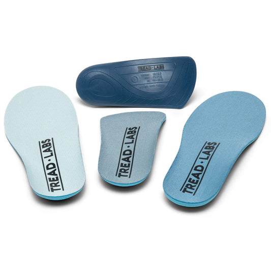 Tread Labs Pace Pain Relief Insole Kit with firm arch support for heel comfort.