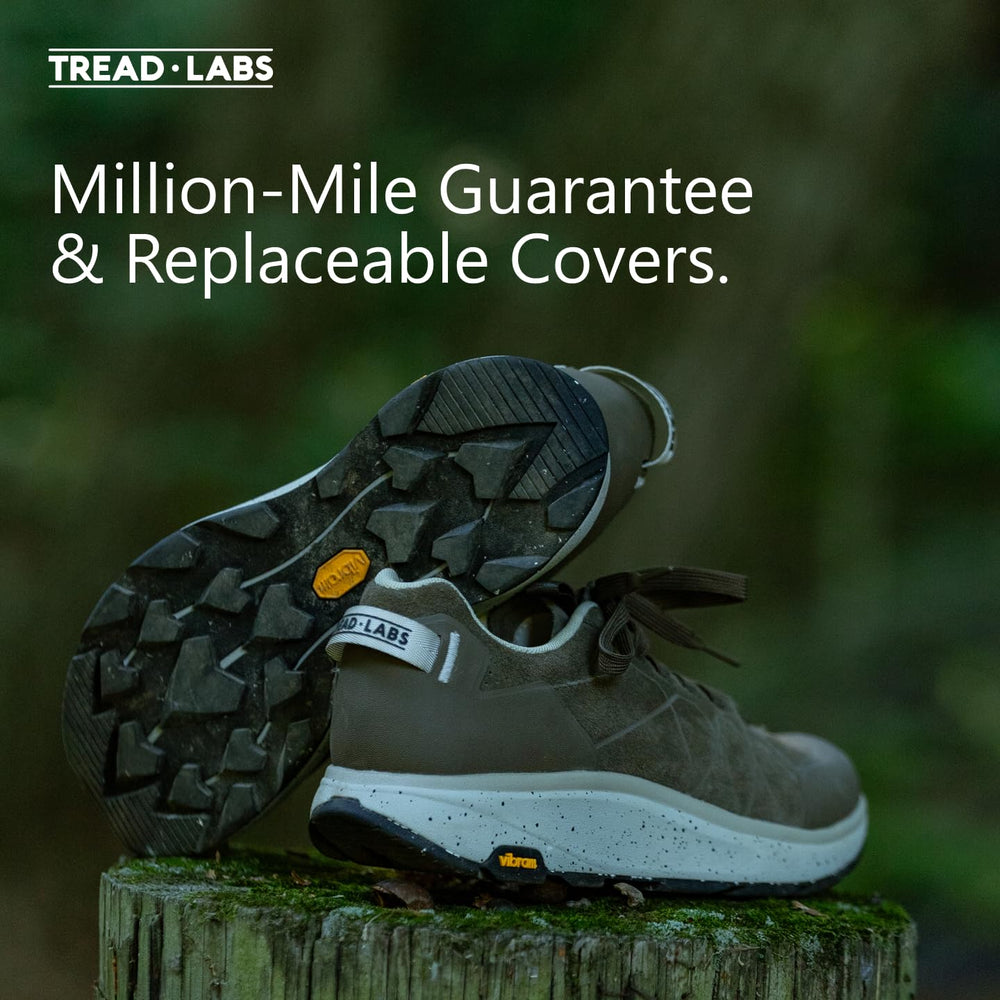 Tread Labs Ramble replaceable top covers shown for easy refresh.