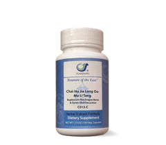 Treasure of the East Bupleurum Plus bottle showing premium herbal extract for daily use