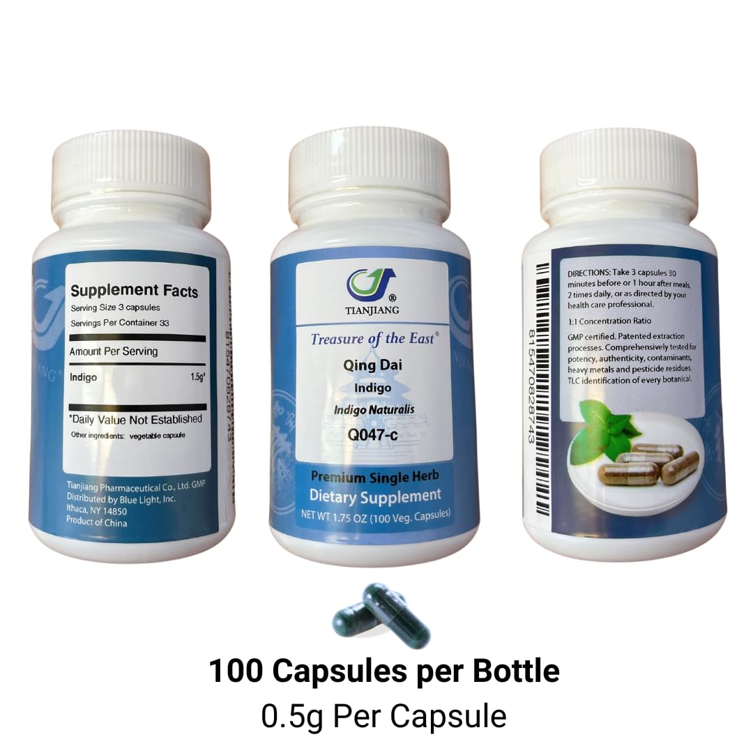 Treasure of the East Indigo capsules scene as part of a calm daily routine