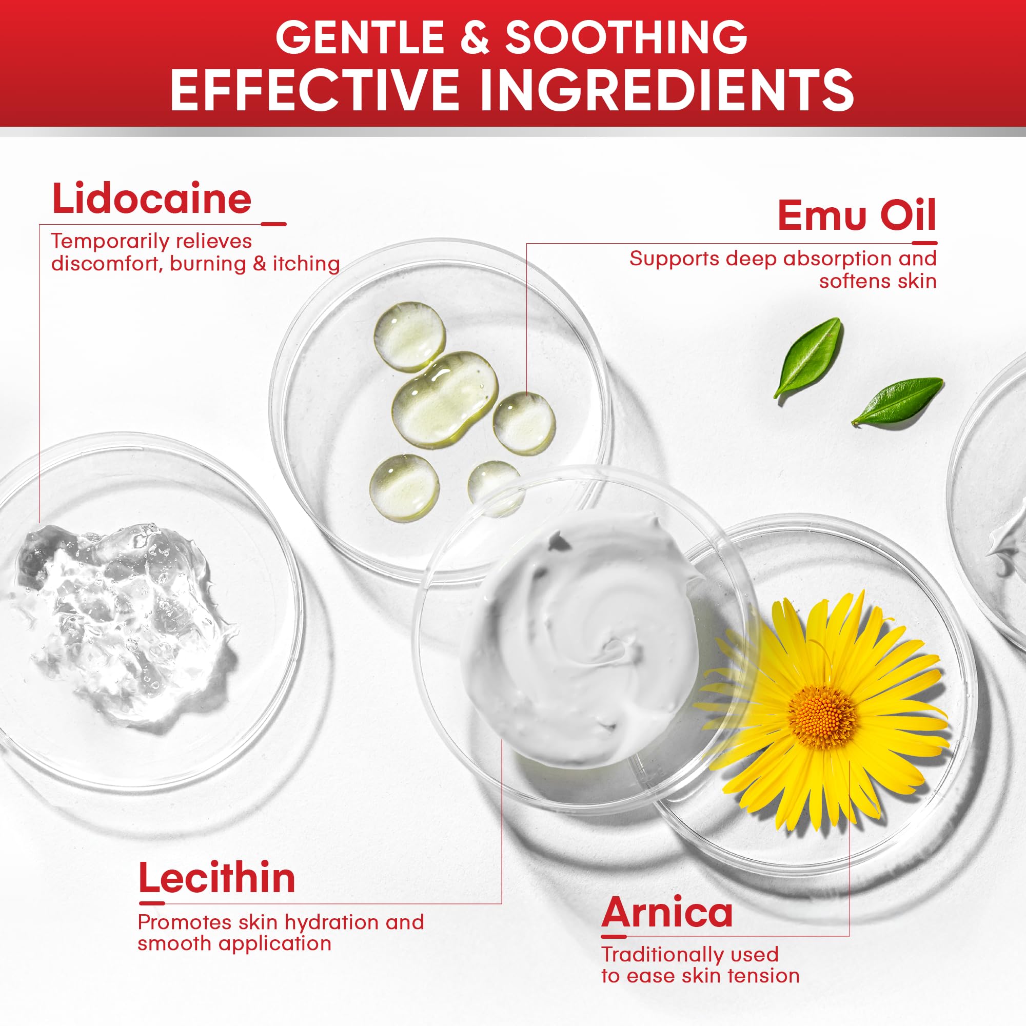 Treatonic formula with Vitamin E and Emu Oil for hydration.