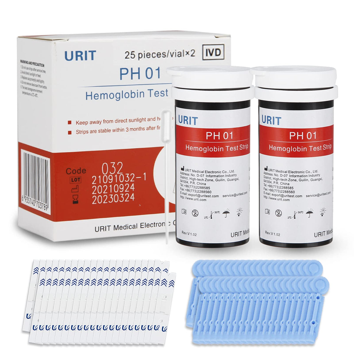 Treehouse Lab hemoglobin test strips pack for at-home monitoring with ease.