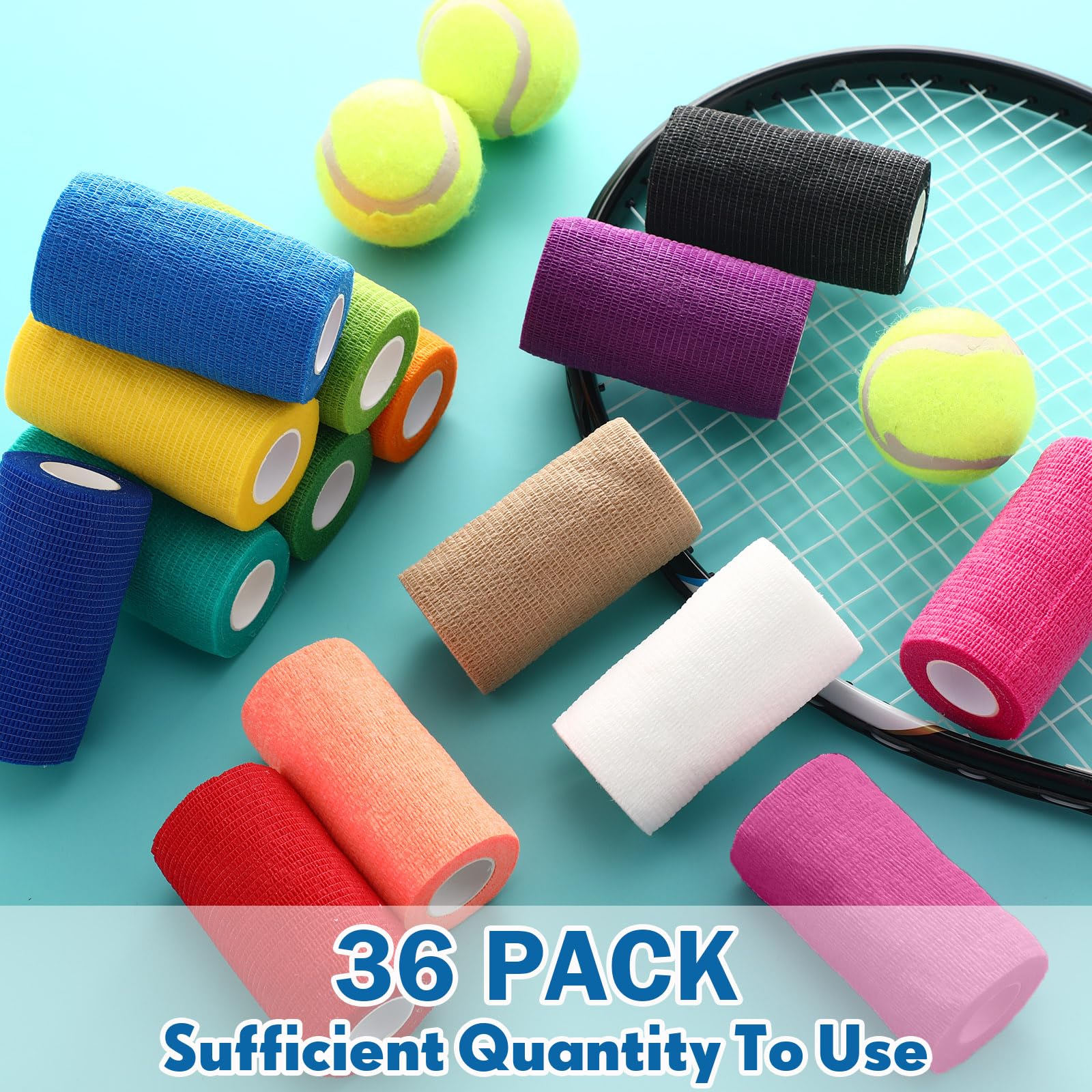 Treela 36-piece bandage pack ready for daily sports use.