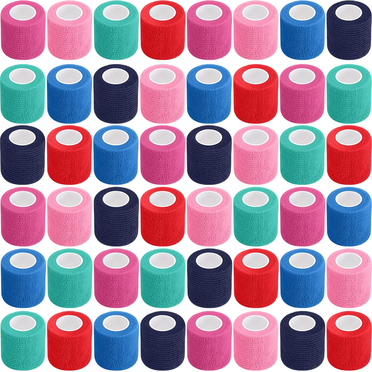 Treela self-adhesive bandage wrap in navy color for secure wrist support
