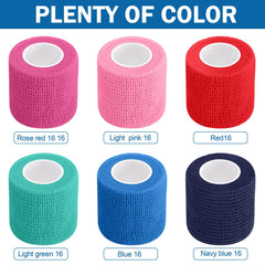 Treela rose-red bandage wrap with breathable coverage for minor strains