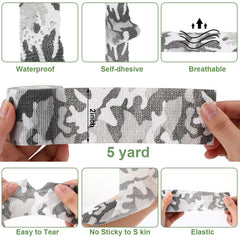 Treela athletic tape 2in x 5yd supports wrists and ankles.