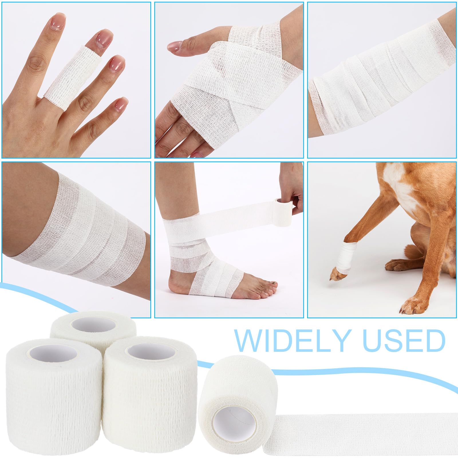 Treela breathable nonwoven bandage wrap, lightweight fabric for comfortable wear