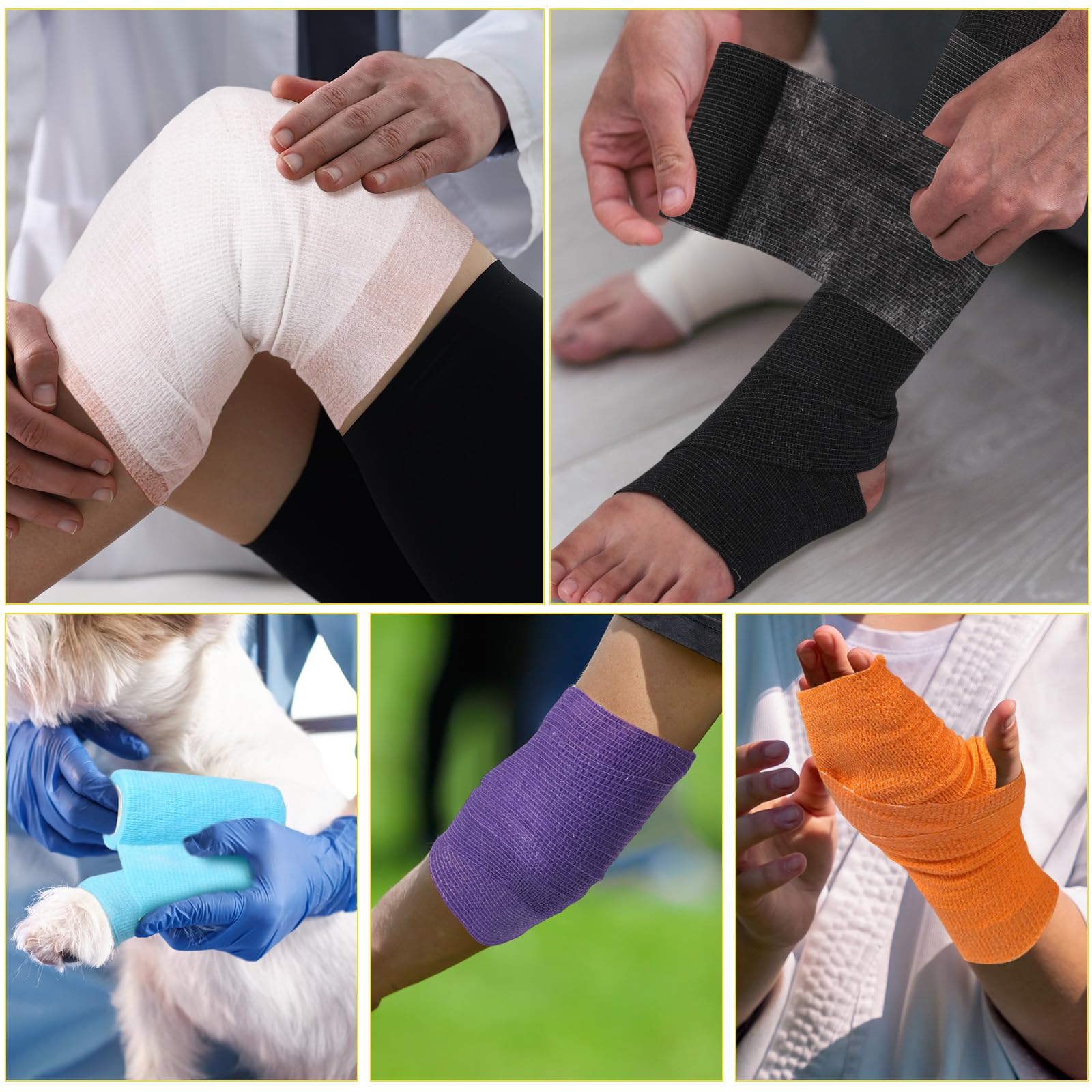 Treela bandage wrap color-variety-pack offers multiple colors for quick matching