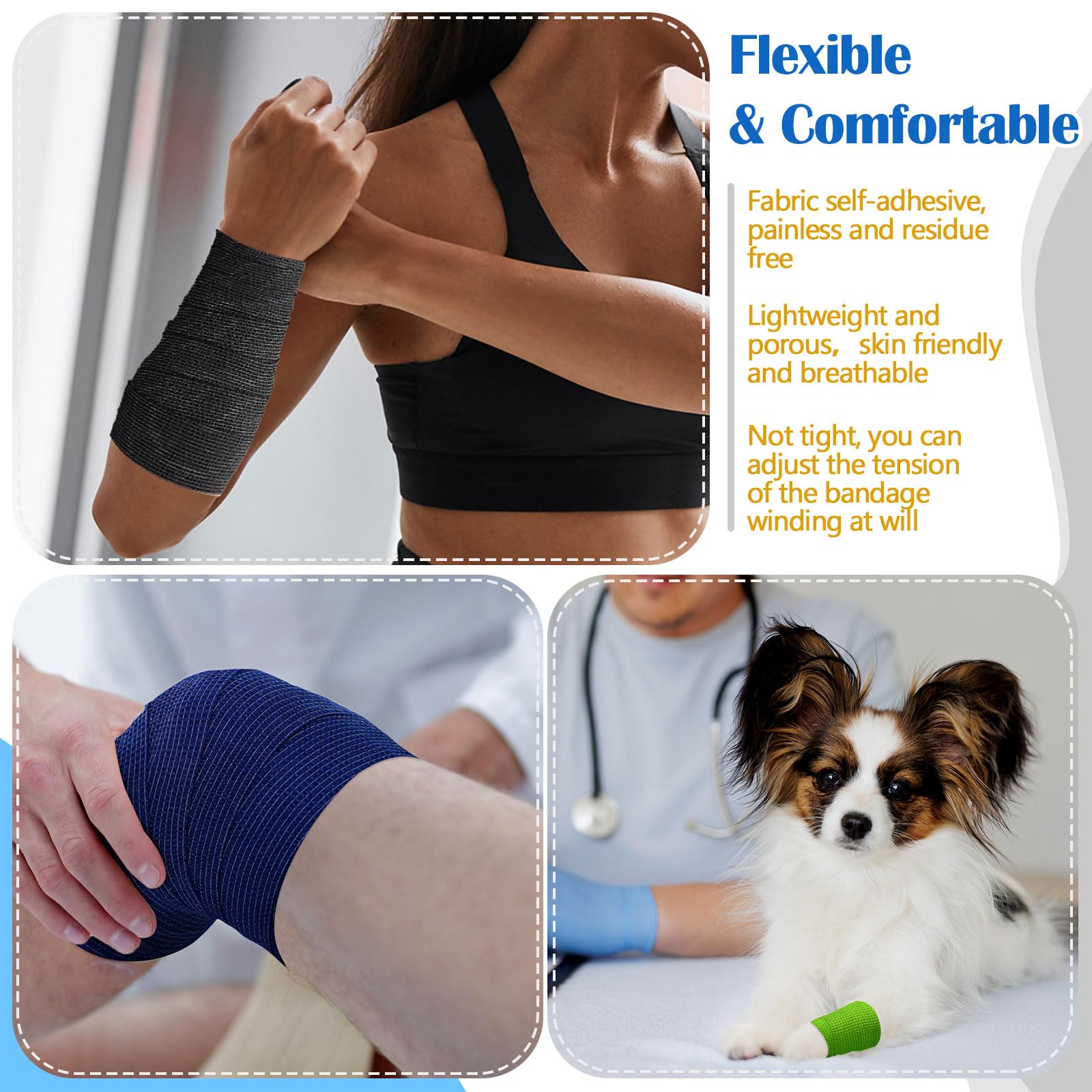 Treela bandage for sports first aid and minor sprain protection.