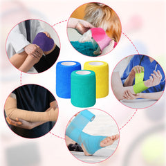 Treela bandage wrap unrolled revealing soft nonwoven material