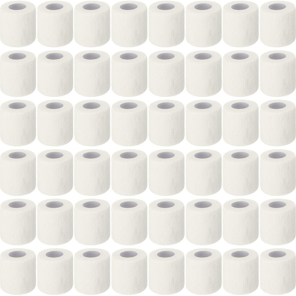 Treela bandage wrap in white 2in by 5yd, breathable and comfortable for wrists and ankles