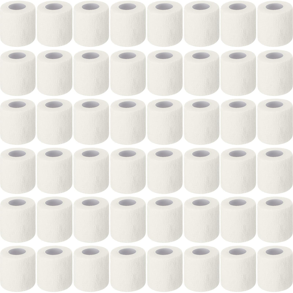 Treela bandage wrap in white 2in by 5yd, breathable and comfortable for wrists and ankles