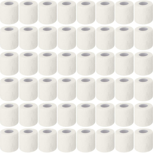 Treela bandage wrap in white 2in by 5yd, breathable and comfortable for wrists and ankles