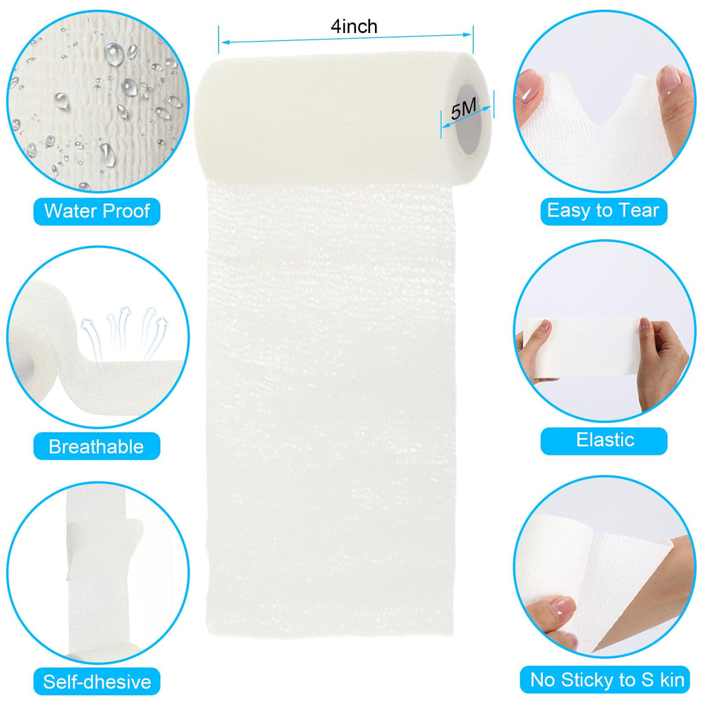 Treela breathable cohesive bandage fabric keeps skin cool during activity
