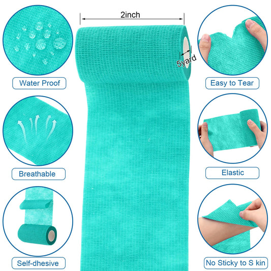 Treela breathable nonwoven bandage material providing skin-friendly comfort during activity.