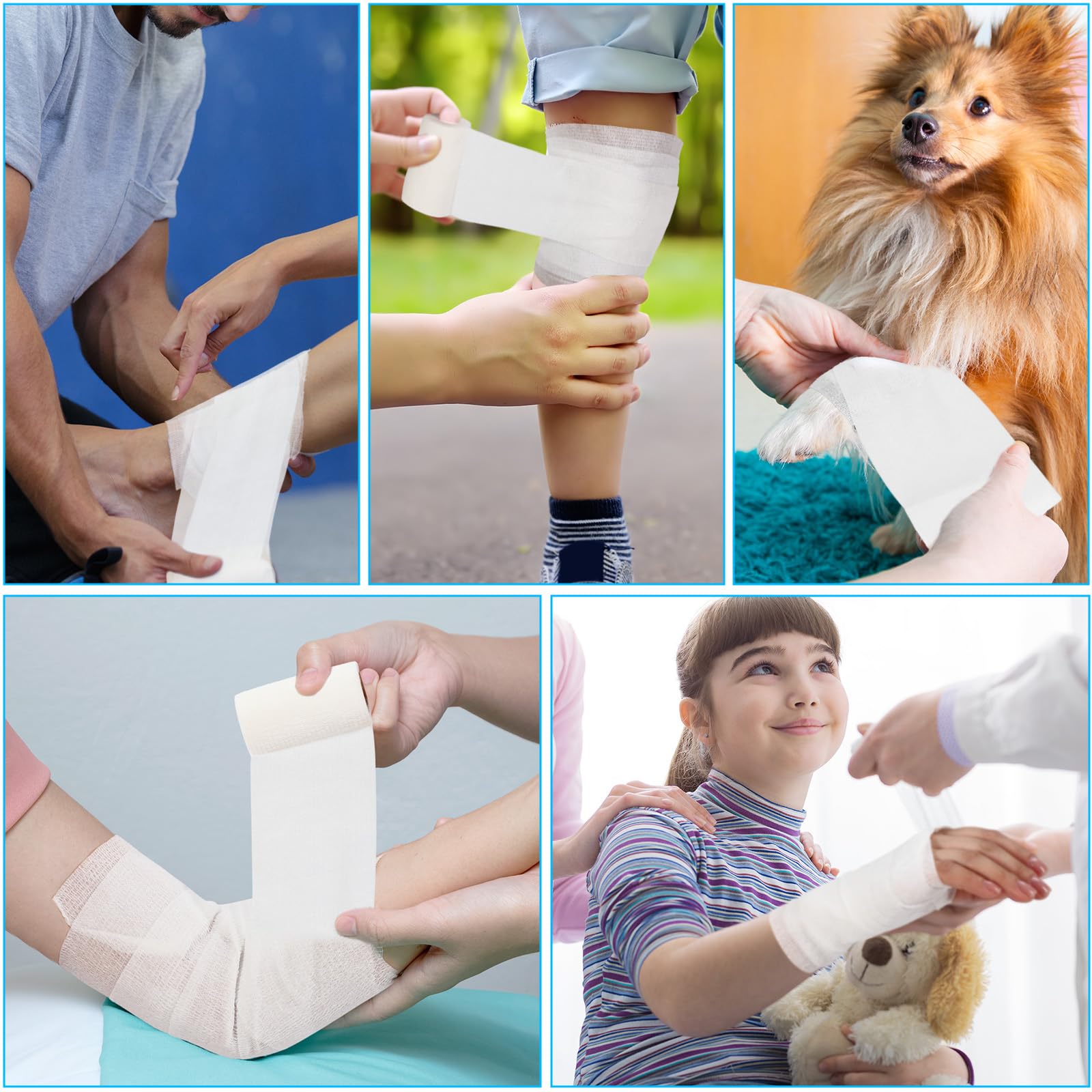 Treela breathable nonwoven fabric bandage delivers comfortable, secure coverage.