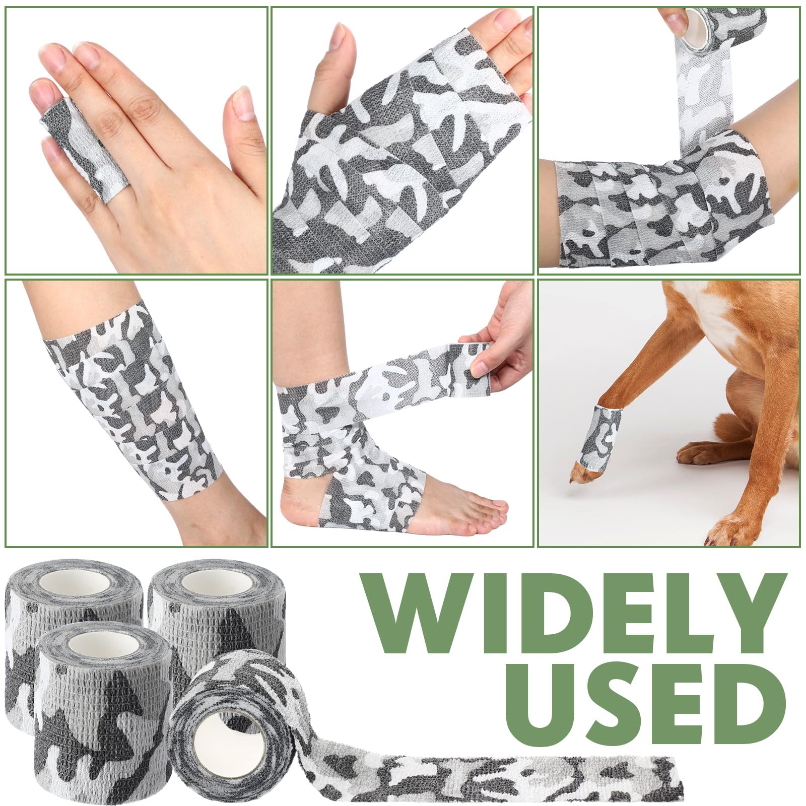 Treela breathable nonwoven wrap keeps skin comfortable.