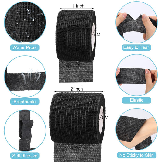 Treela cohesive bandage 2in-5yd wrap around ankle for snug, adjustable compression.