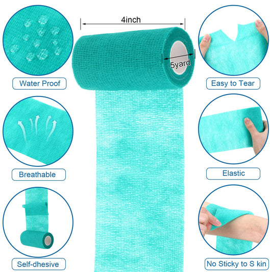 Treela cohesive bandage in colorful options for versatile wraps.