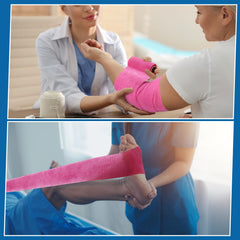 Treela cohesive wrap variety aids color coding and sharing with teammates.