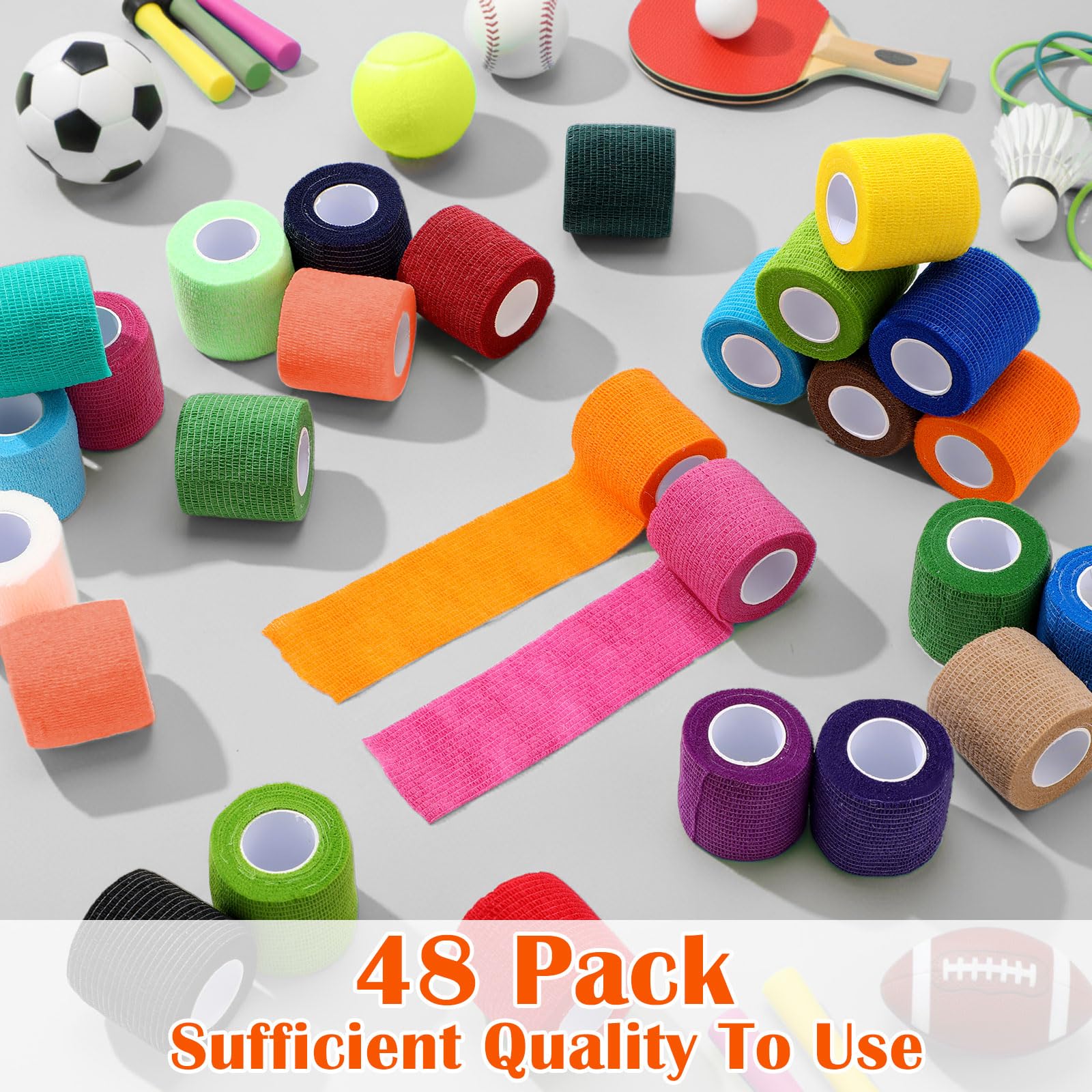 Treela elastic bandage easy to tear by hand for quick wraps