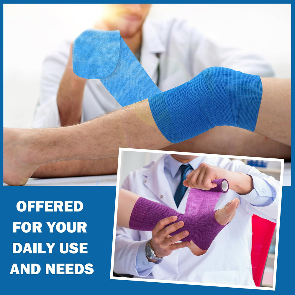 Treela elastic wrap easy readjustment for quick sport repairs.