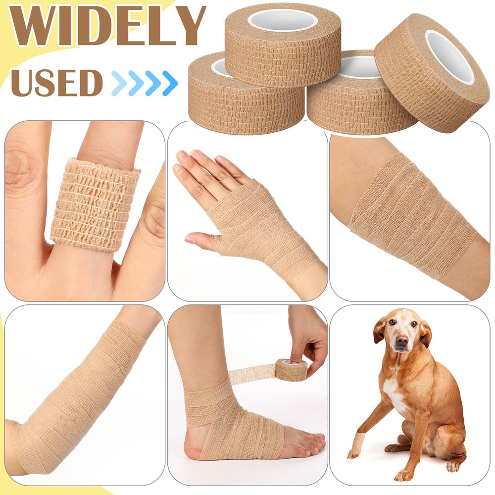 Treela breathable cohesive tape keeps skin comfortable during activity.