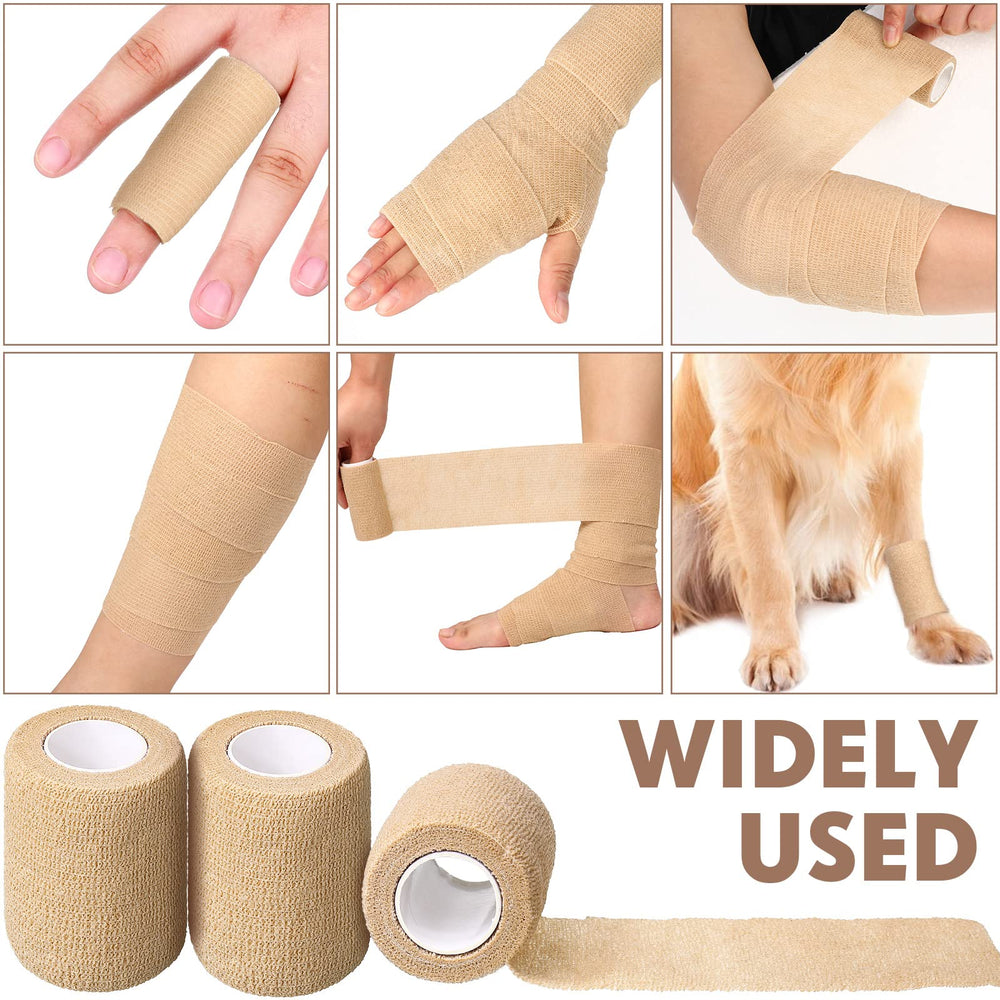 Treela elastic sports tape on wrist offers light support during workouts.