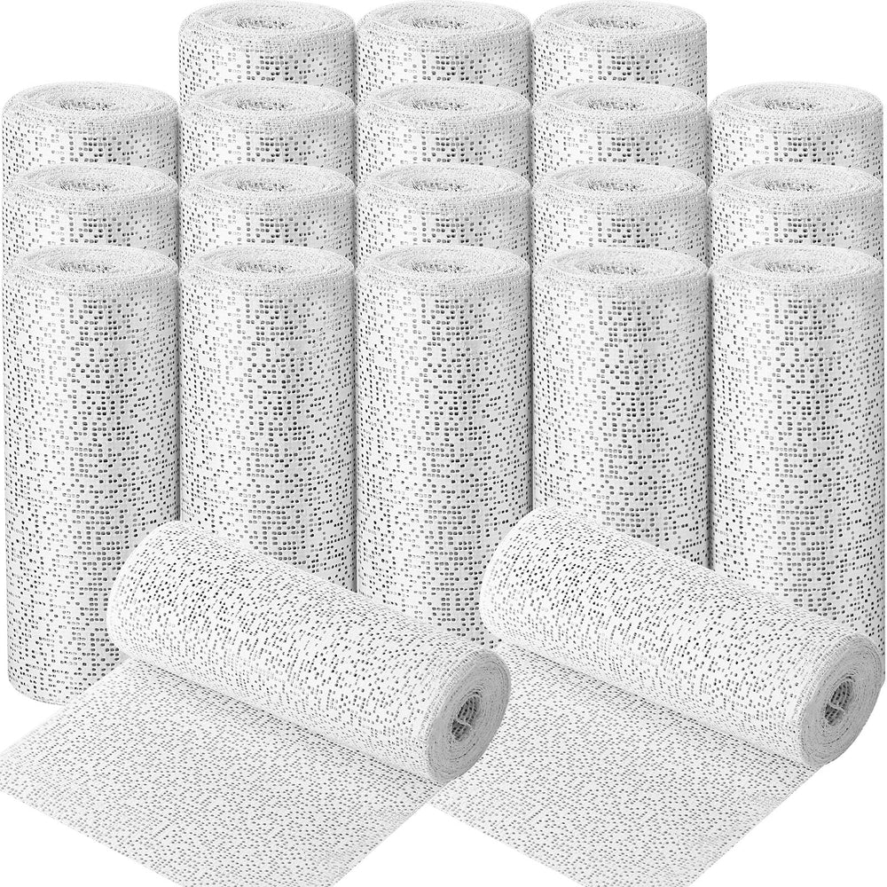 Treela plaster cloth roll unrolled shows sturdy plaster gauze for shaping projects.