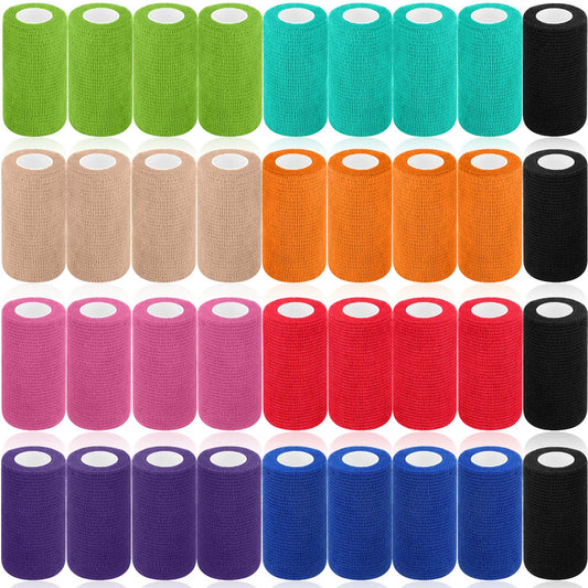 Treela self-adherent bandage wrap, 4in x 5yd, for secure, adjustable wrist or ankle support.