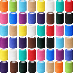Treela self-adherent bandage wrap with color assortment for versatile daily sport use