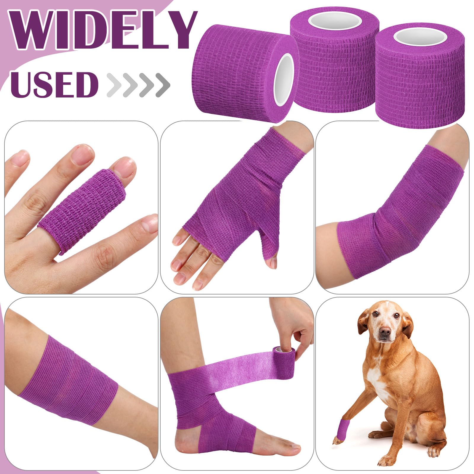 Treela cohesive wrap on fingers offers precise, comfortable securing.