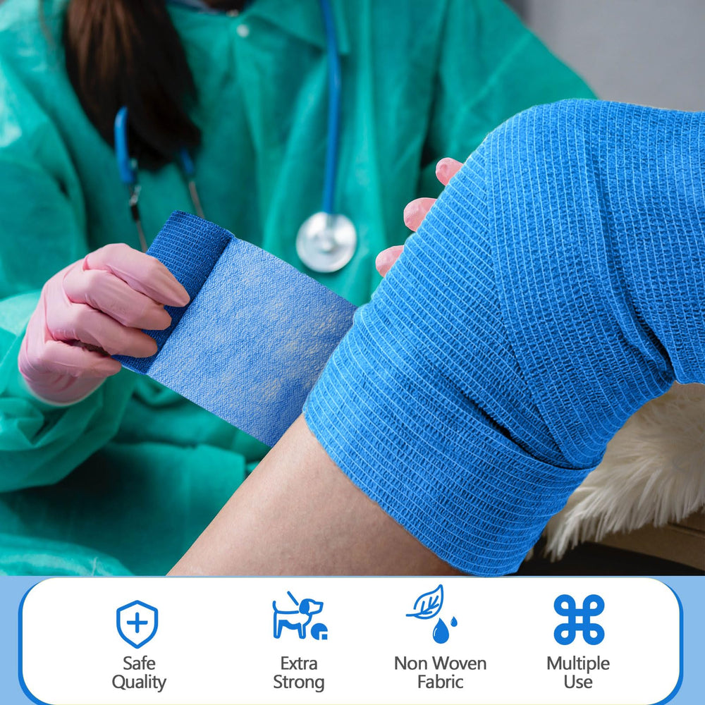 Treela self-adherent bandage wrap on toe supports light stabilization during activities.