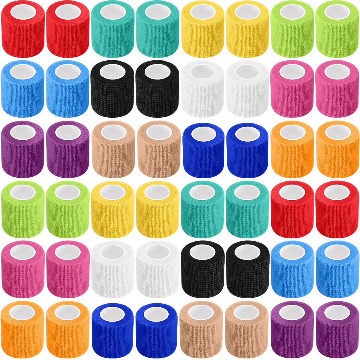 Treela self-adherent wrap around a wrist for snug joint support.